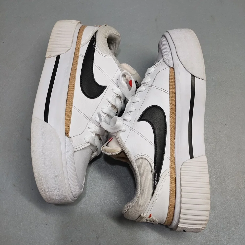 Nike Court Legacy Lift Platform Sneakers Womens US 5.5 Multi Athletic DM7590-100